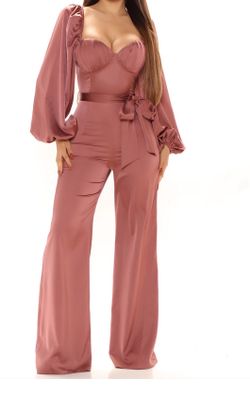 Pink jumpsuit