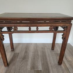 Beautifully Detailed Antique Wood Table