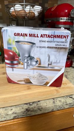 Kitchen aid grain mill attachment