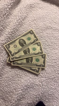 100 $2 dólar bills 2017 all in sequence $150