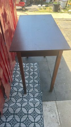 Wood table