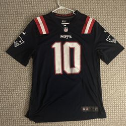 Mac Jones Patriots Jersey Size L