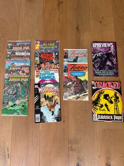 Assorted comic books
