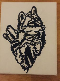 Wolf Painting