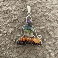Chakra Healing Stone Pendant