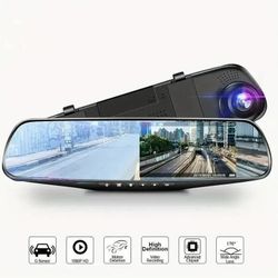 NEW 1080P HD Dual Camera Car Night Vision Loop Recording Windshield Rearview Mirror Car Dash Cam KWDS: Nextbase Garmin Miofive Vantrue Nexar Thinkware