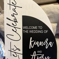 Wedding Reception Signs 