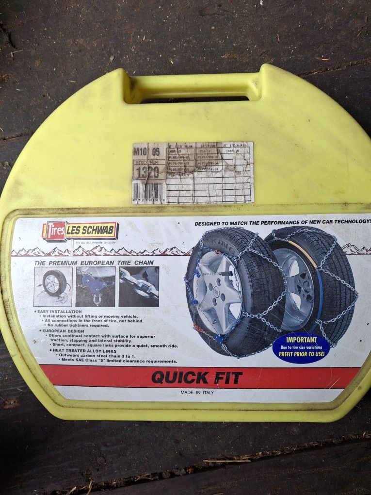 13/14 Inch Tire Chains