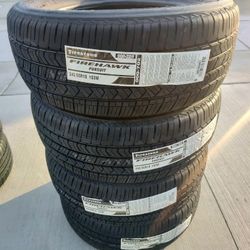 new 245/55/18 firestone tires price is firm
