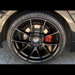 Bmw 2:3/4/5/6/7 Ser 19” New M Styie Rims New Tires Set Sample Pic All New 