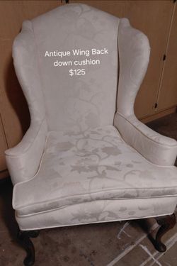 Antique Wingback Chair