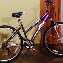 Bike Schwinn 26” Medium New Condition.  Hardly Use. Rides Perfect 