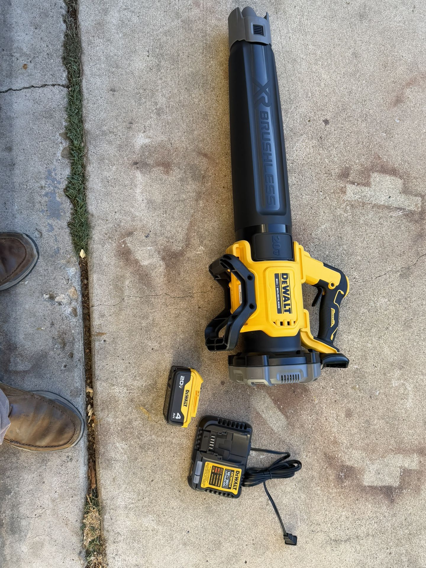 Blower Battery And Charger Includes