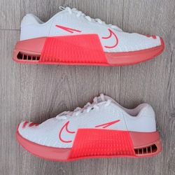 Nike Metcon 9 Weightlifting Training Workout Gym Shoes DZ2537-107 Women's Size 6.5 & 8.5