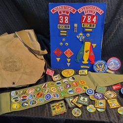 Boy Scouts Awards And Badge Lot