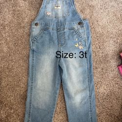 Babygirl Jean Overall