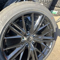 BLACK 20” Camaro Wheel PACKAGE FOR SALE!!!