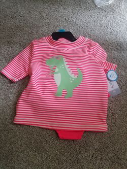 Toddler Girl Swim Suit Set