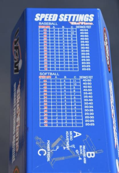 Louisville Slugger UPM Blue Flame Pitching Machine L60111, 275,00 €