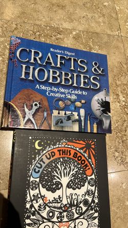 Craft and hobby book step-by-step
