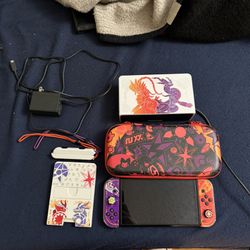 NINTENDO SWITCH OLED POKEMON SCARLET & VIOLET EDITION WITH ADD ONS AN ACCESSORIES 