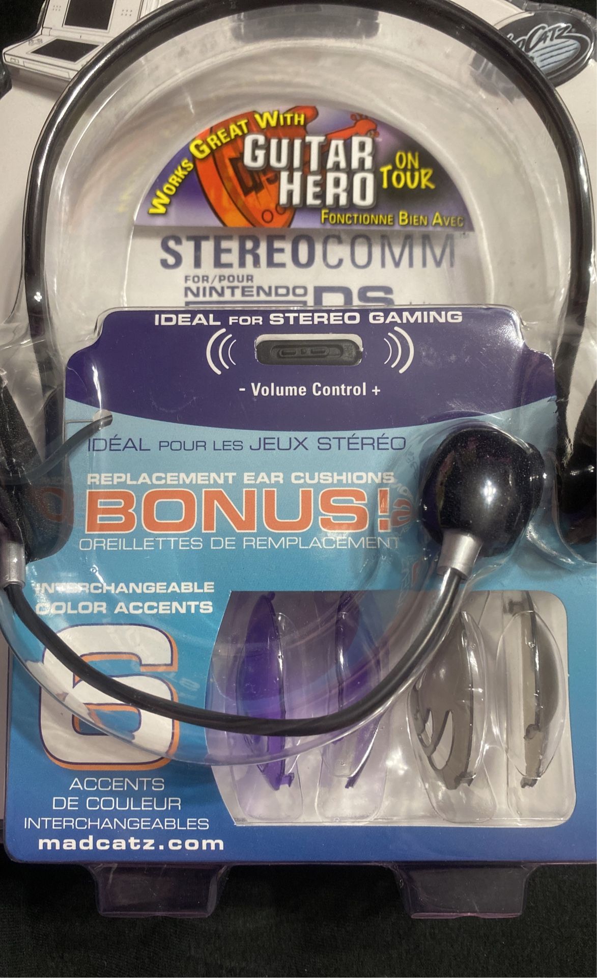 Mad Catz StereoComm Headphones π§ For Nintendo DS Lite