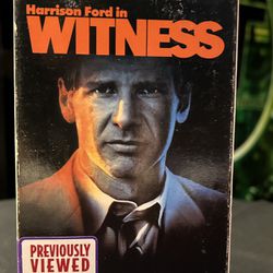 Witness - Harrison Ford VHS