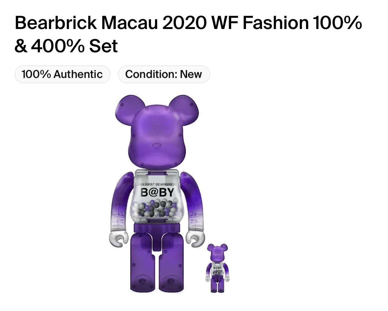Bearbrick Series Be Rbrick My First Bearbrick Medicom Toy My First