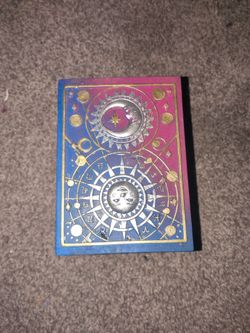 Celestial Sun Moon Zodiac Hardcover Journal