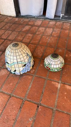 Glass lampshades
