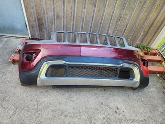 2014-2016 Jeep Cherokee Front Bumper Used Oem