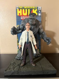 Master Replica The Incredible Hulk Comic Book Cover Scene Replica Statue Nt. Sideshow/bowen