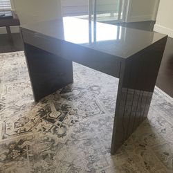 Dark grey Desk/vanity 