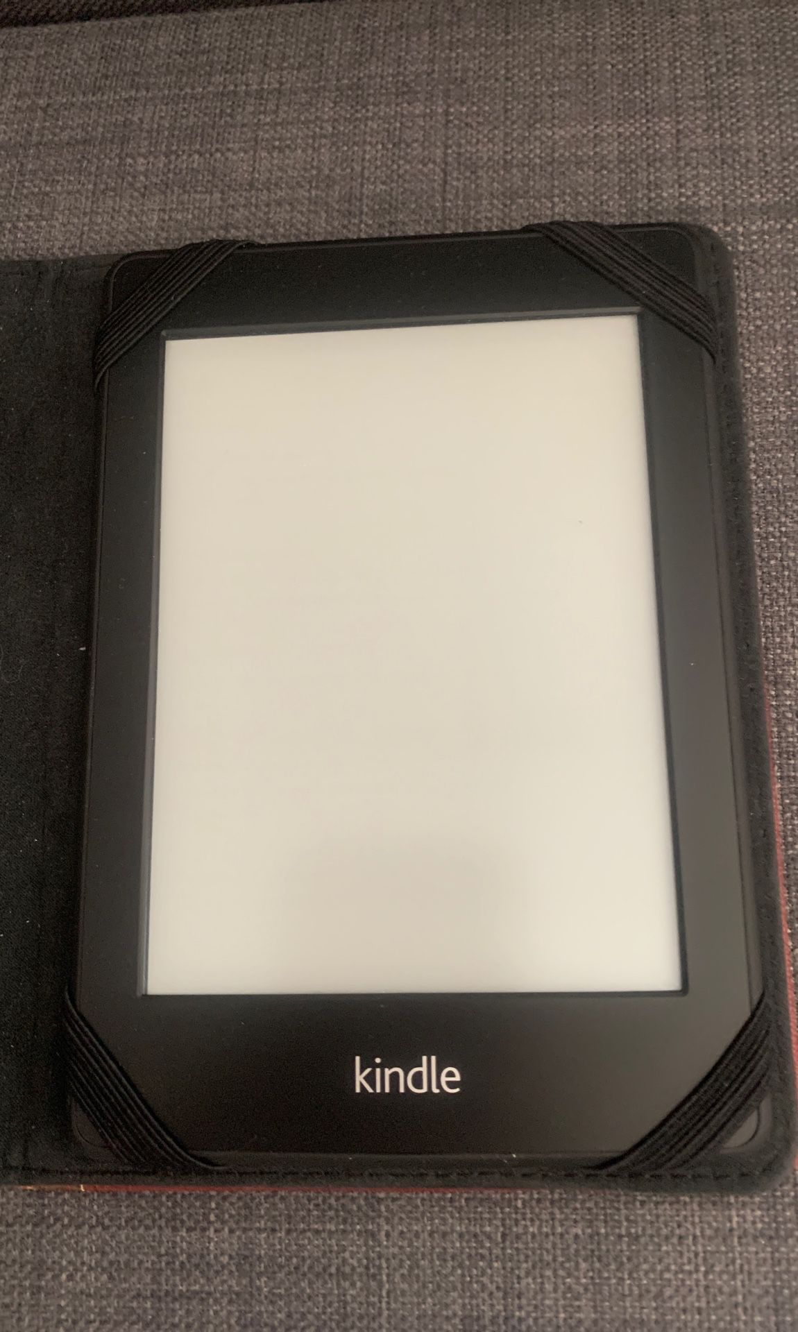 Kindle paper white with case and cord