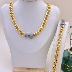 Jewellery Set Plated Gold