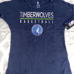 Girl’s NBA T-Shirt- Timberwolves 