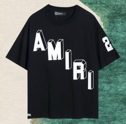Amiri Black Graphic Logo T-Shirt Size S/M/L/XL