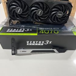 MSI GeForce RTX 4070 Ti Super Ventus 3X Black OC 16GB