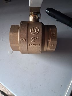 2" Brass ball valves