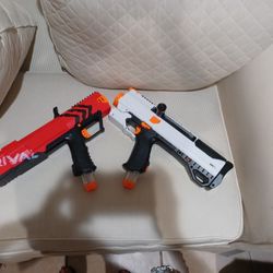 RIVAL NERF GUN Models in description.