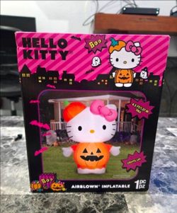 New Sanrio Hello Kitty Halloween 4.5 Ft Lights Up Airblown Inflatable 
FIRM PRICE. I have 2 Inflatables left for sale. $20 each.