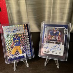 Jacob Harris Rookie Autos x2