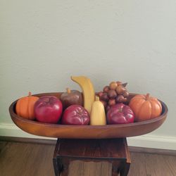 Vintage Wood Fruit
