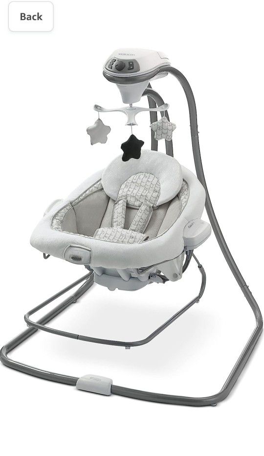 NEW!!! Graco DuetConnect LX Seat & Bouncer, Redmond.  Infant Baby Swing.  NIB.