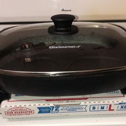 Elite Gourmet Large Electric Skillet