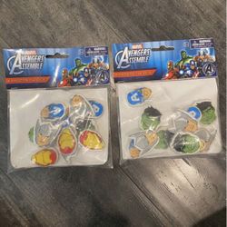 Marvel Avengers Erasers 23 Pieces Party Favors $12 One Pack Is Open 
