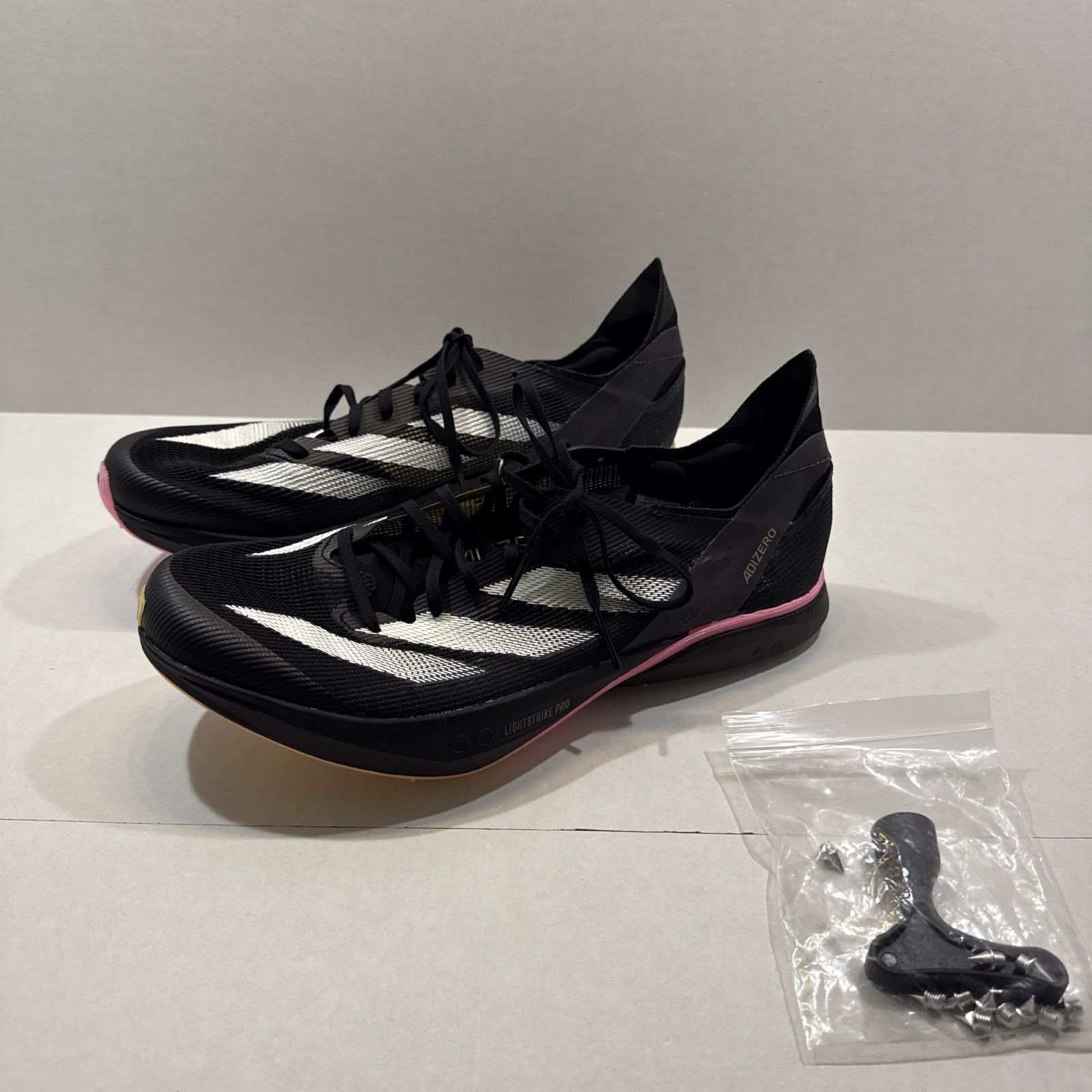 Adidas Adizero Avanti Track & Field Black IG9910 Men’s Size 11 With Spikes