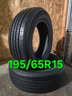 195/65/15  Tires All Season Nexen N5000 Plus Pair of 2