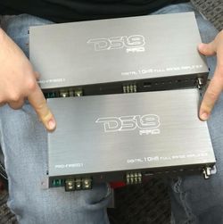 Ds18 amps available tweeters available