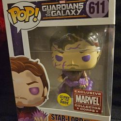 Star Lord - Glow in Dark Marvel Exclusive Funko Pop